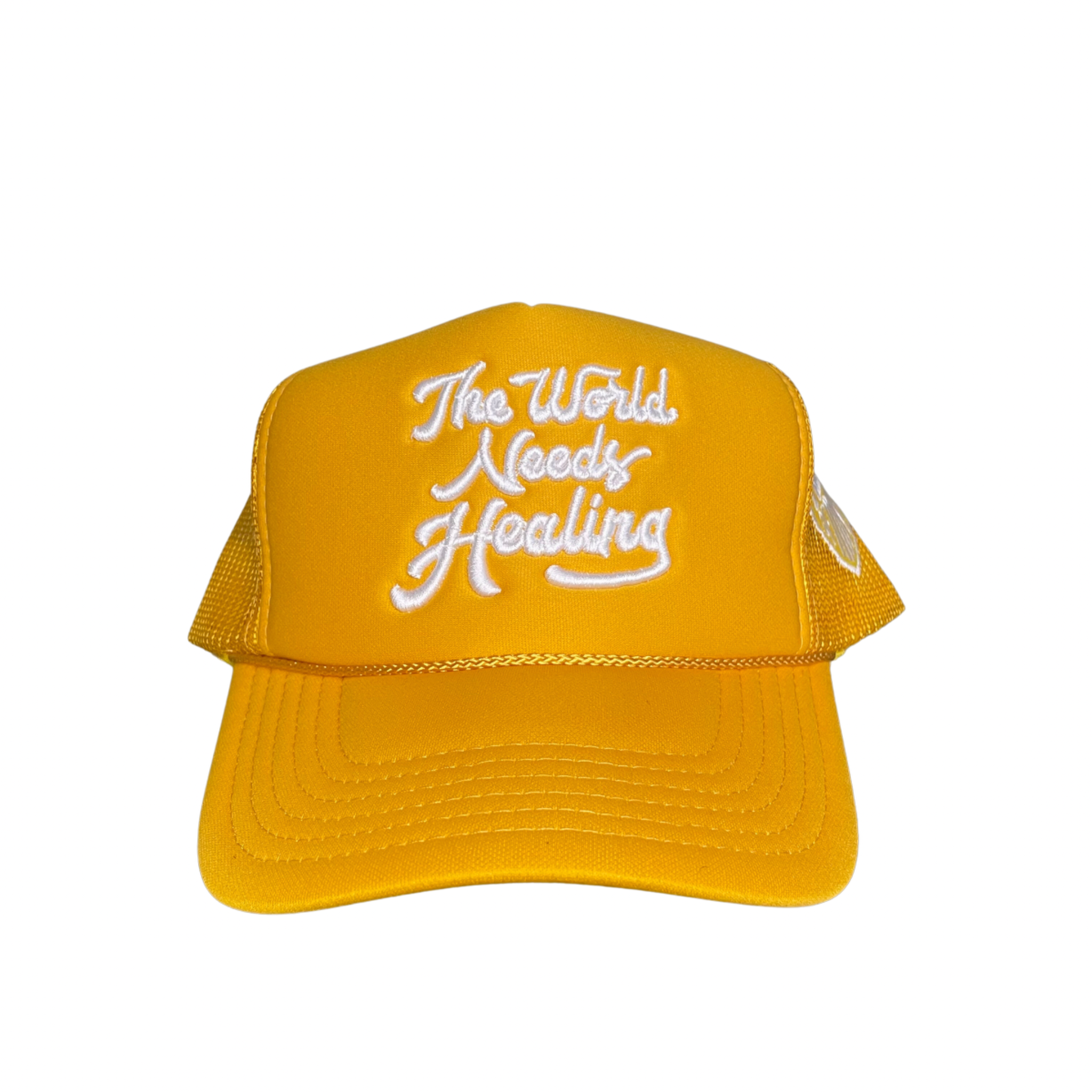 World Needs Healing Trucker Hat