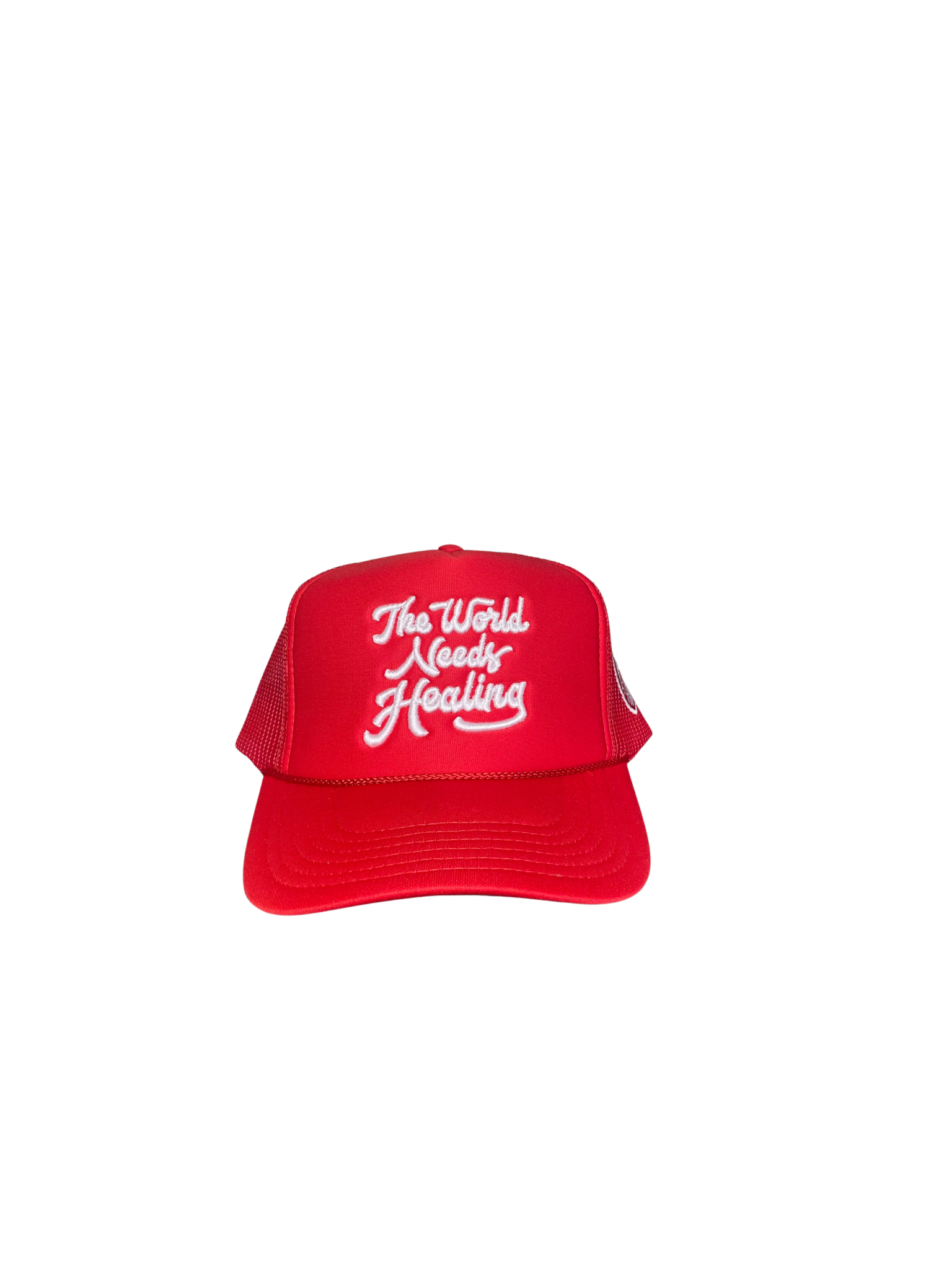 World Needs Healing Trucker Hat